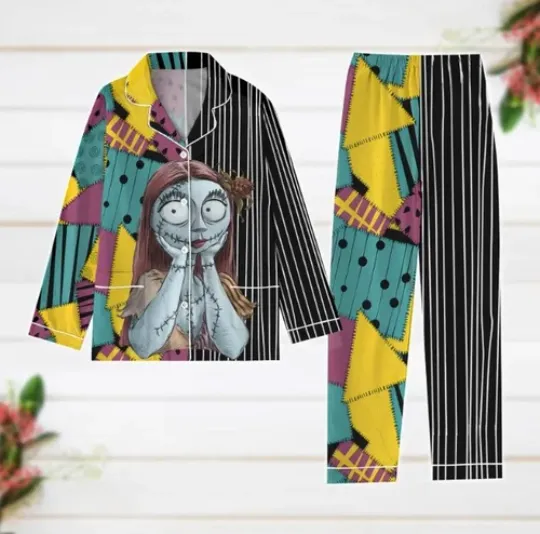Sally Costume Pajamas, Nightmare Before Christmas Pj Set