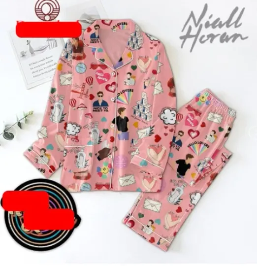 Niall Horan Hello Lovers Our Paper Houses Pajamas Set