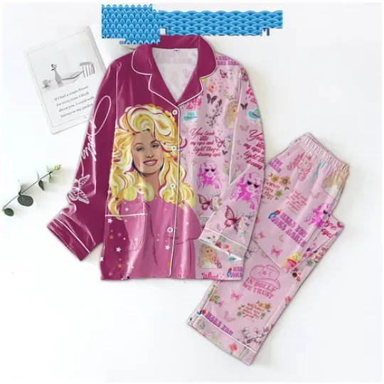Dolly Parton What Would Dolly Do Pajamas Set