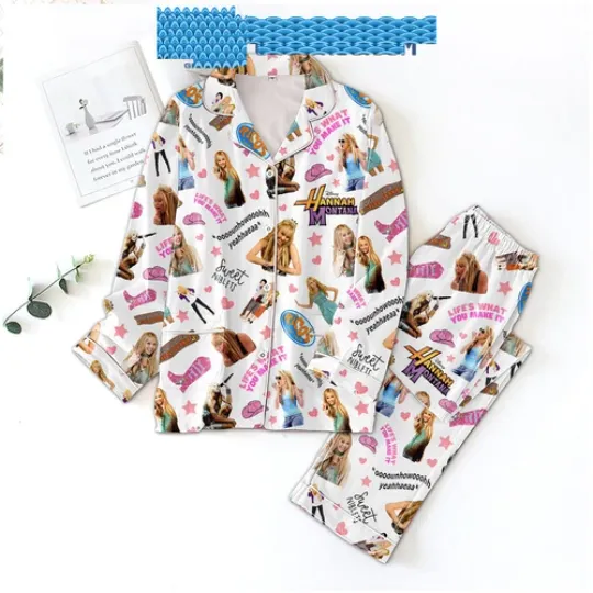 Hannah Montana Lifes What You Make It Pajamas Set