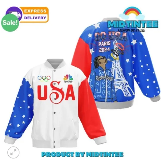 Snoop Dogg 2024 Baseball Jacket