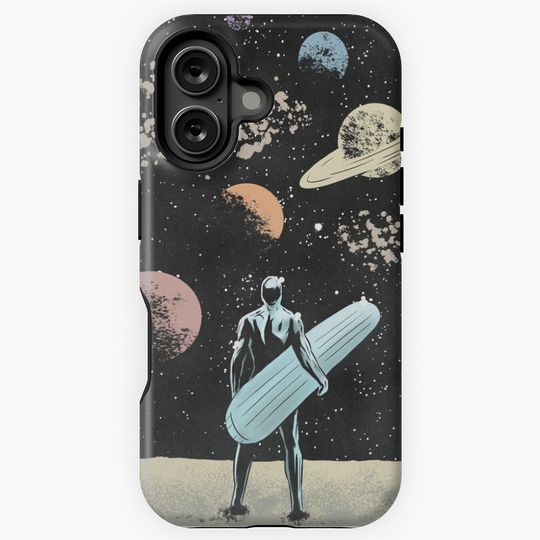 Silver Surfer iPhone Case