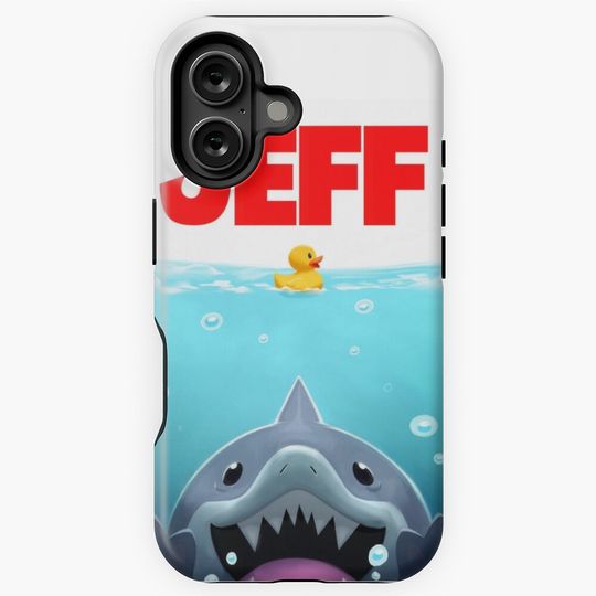 Jeff The Landshark movie design iPhone Case