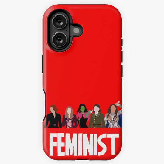 Feminist marvelous ladies iPhone Case