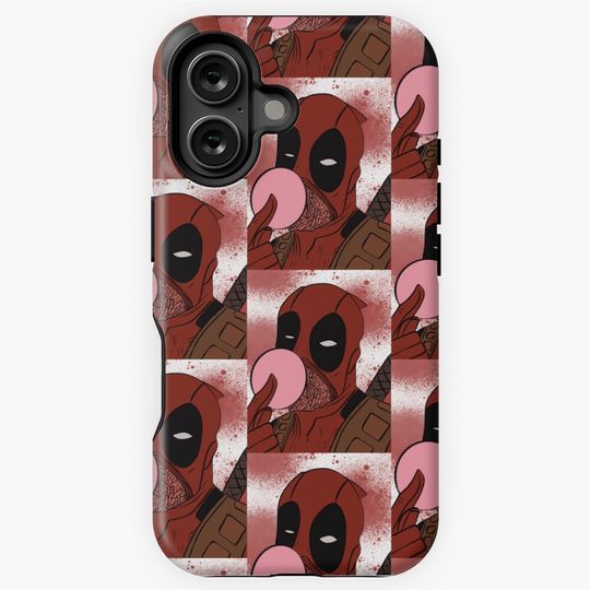 Deadpool Bubble Gum - Design 4 iPhone Case
