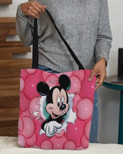 Mickey Mouse Tote Bag, Mickey Handbag, Mickey Lovers Gift Bag