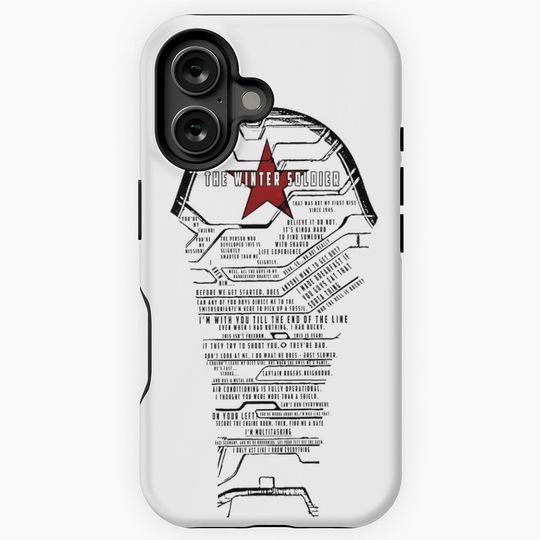 The Winter Soldier Quotes iPhone Case