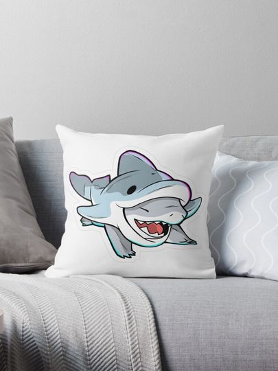 Jeff the Landshark – Marvel’s Cutest Tiny Shark Buddy! Pillow