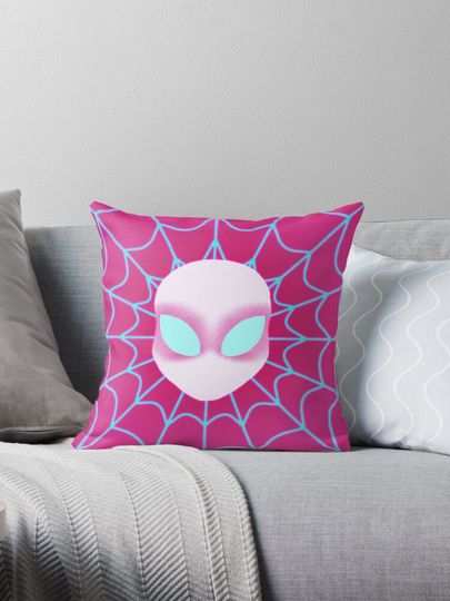 Ghost Spider Pillow