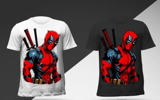 Deadpool T-shirt  Superhero marvel Avengers Fans