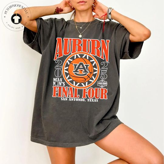 Vintage Auburn Tigers Basketball 2025 'S Final Four T-shirt
