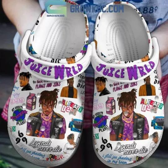 Juice WRLD Legends Already Dead Fan Clogs