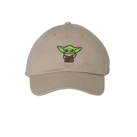 Grogu Alien Embroidered Baseball Cap