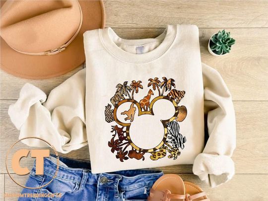 Disney Animal Kingdom Sweatshirt, Disney Cruise Shirts, Disney Theme Park Tee, Disneyland Tee, Disney Family Shirts, Disney World Crewneck