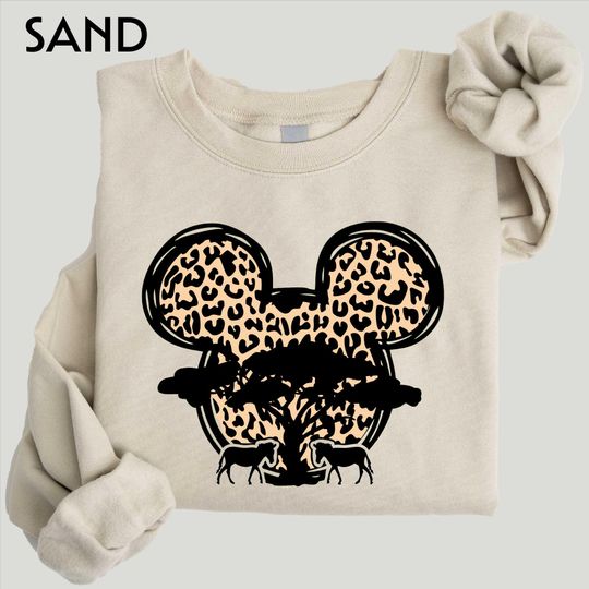 Disney Animal Kingdom Sweatshirt, Animal Kingdom Matching Shirt, Animal Kingdom Minnie Mickey Sweatshirt