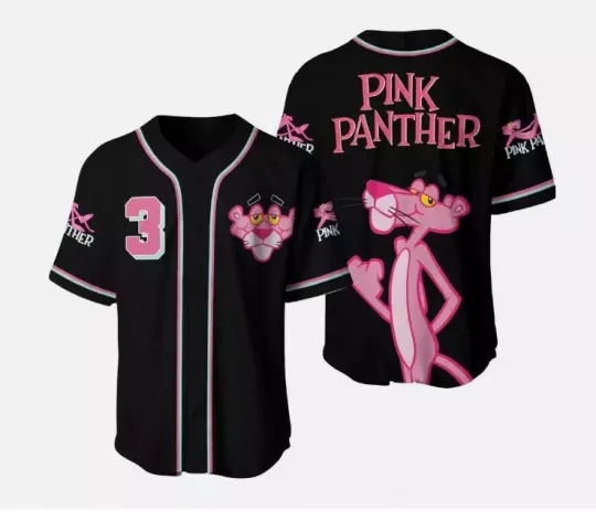 collection Pink Panther Baseball baseball jersey