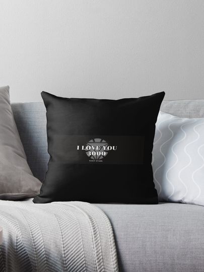 I love you 3000 Tony Stark Pillow