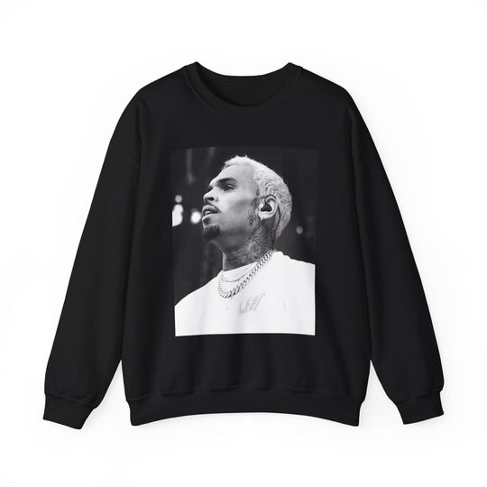 Chris Brown sweatshirt concert Chris Brown 11:11 Tour shirt Chris Brown print sweater