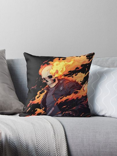Ghost Rider art. Pillow