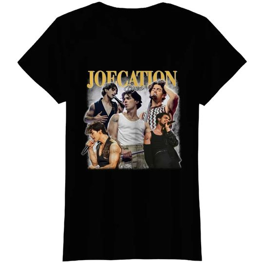 Joe Jonas T-Shirt, Joecation Eyes Jonas Brothers Vacation T Shirt