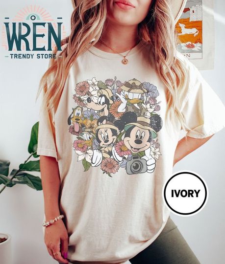 Retro Disney Animal Kingdom Comfort Color Shirt, Animal Kingdom Shirt, Mickey Safari Shirt, Disney Safari Trip Shirt, Disneyworld Shirts