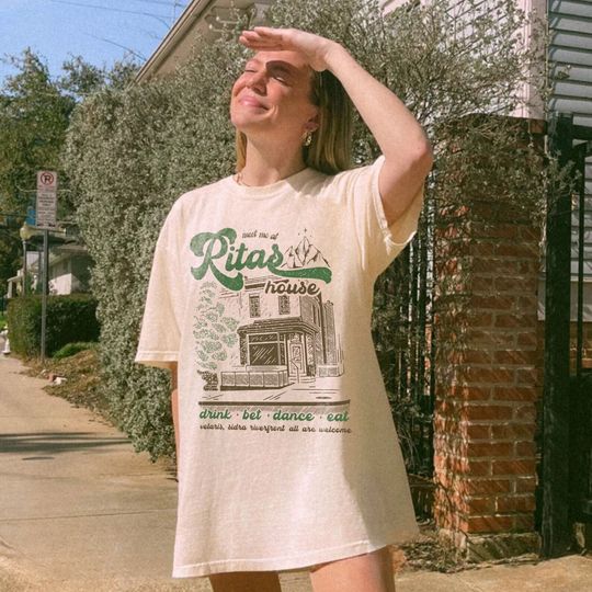 Rita's Bar ACOTAR Shirt | Velaris Night Court Licensed SJM Merch SJM Universe Feyre Nesta Cassian Rhysand Morrigan Merch Crescent City Gift