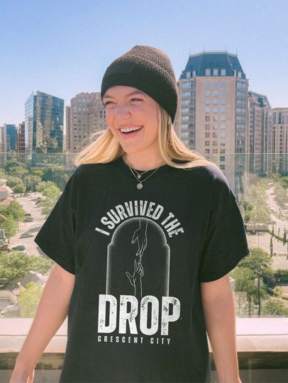 Bryce Quinlan Shirt | Crescent City Sarah J Maas Crescent City Shirt SJM Merch ACOTAR Universe Bookish Merch BookTok Bookish Gifts Fantasy