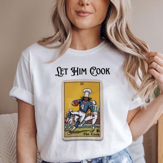 James Cook - Let Him Cook T-shirt / Buffalo Football Shirt / Bills Mafia Gift