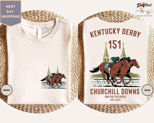 Kentucky Derby Race 2025 Shirt, Horse Racing Lover Shirt, Kentucky Derby Party Shirt, Kentucky Race Weekend T-Shirt, Kentucky Race Tee