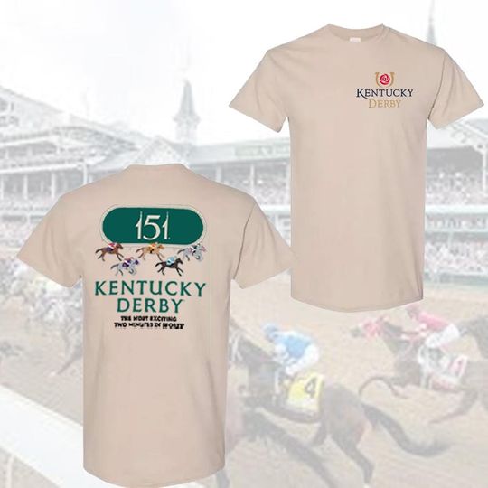 2025 Ahead Green 151st Kentucky Derby Greatest Two Minutes, Kentucky Race Weekend T-Shirt,Kentucky Derby Race 2025 Shirt