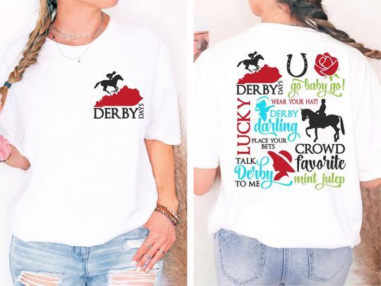 Talk Derby To Me Shirt, Kentucky Derby 2025 T-Shirt, Horse Racing Lover Shirt, Go Baby Go Derby Day Shirt, Derby Vibes Shirt, Derby Time Tee