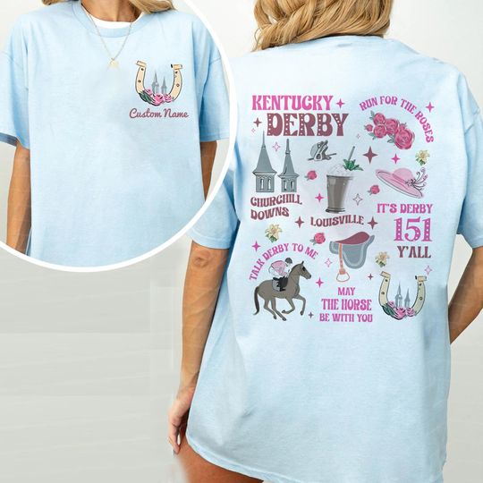Kentucky Derby Churchill Downs 2024 Shirt,Derby Tee, Talk Derby To Me Shirt, May The Horse Be With You Shirt