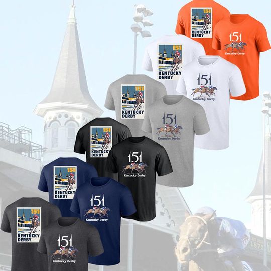 2025 Kentucky Derby Race Shirt, 151stDerby Shirt, Kentucky Race Lover, Churchill Downs Racing, Kentucky Racing Shirt