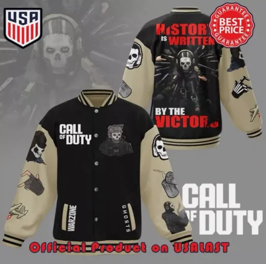 Call Of Duty History Is Written By The Victor Baseball Jacket