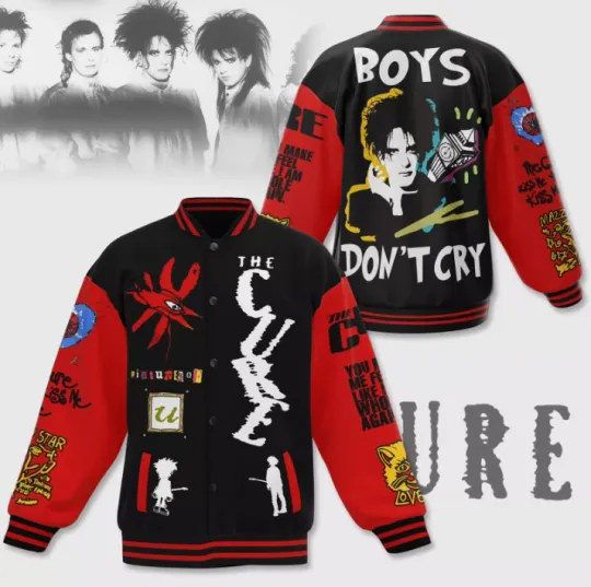 The Cure Boys New Baseball Jacket For Fan