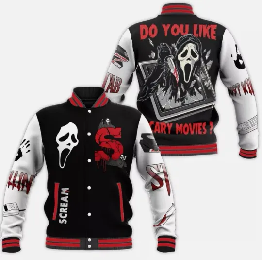 Ghostface Baseball Jacket