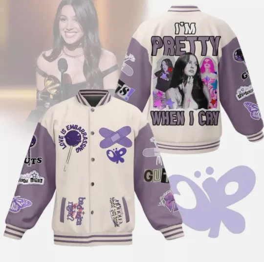 Olivia Rodrigo New Baseball Jacket For Fan