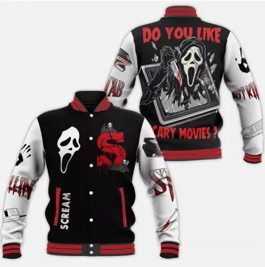 Ghostface Baseball Jacket