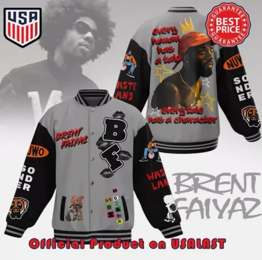 Brent Faiyaz Every Human Has A Tale Baseball Jacket