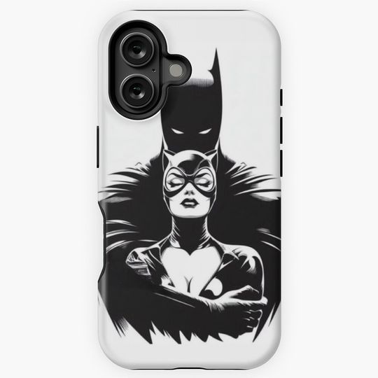 Batman & Catwoman iPhone Case