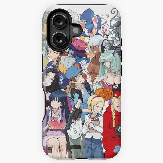 Girls Line Up Fight iPhone Case