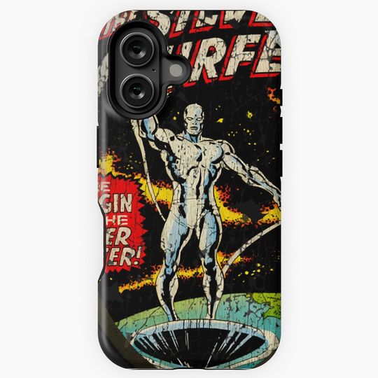 Silver Surf 1978 Cartoons Vintage iPhone Case