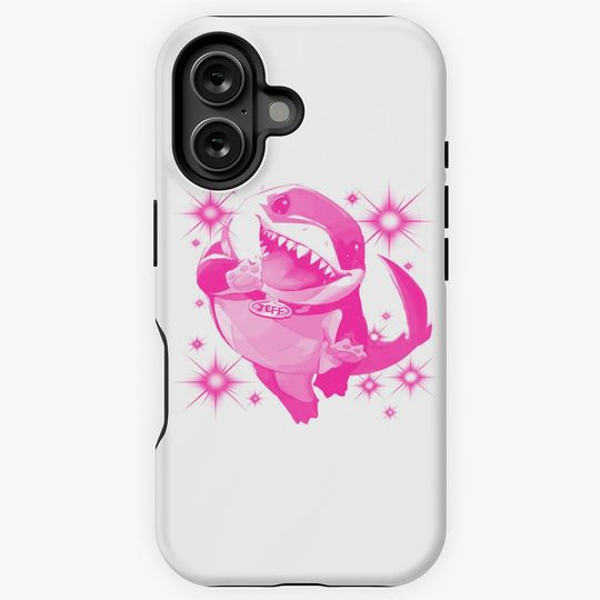 JEFF THE SHARK | PINK iPhone Case
