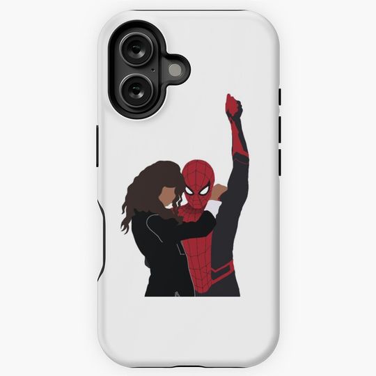 Spiderman MJ Tom Holland Zendaya  iPhone Case