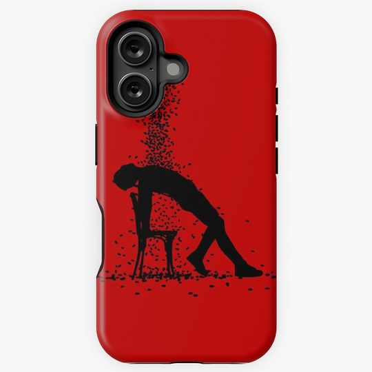 Deadpool bullet silhouette  iPhone Case