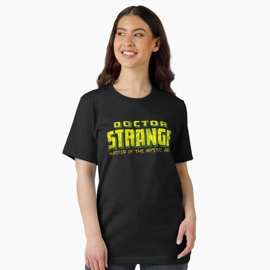 Doctor Strange - Classic Title - Dirty Essential T-Shirt