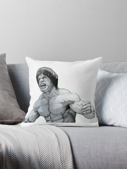 1980s television Hulk Pillow