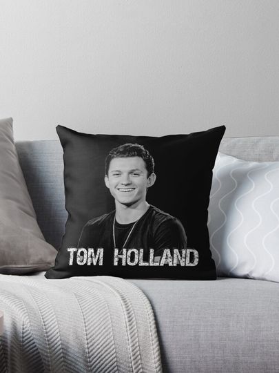 tom holland  Pillow