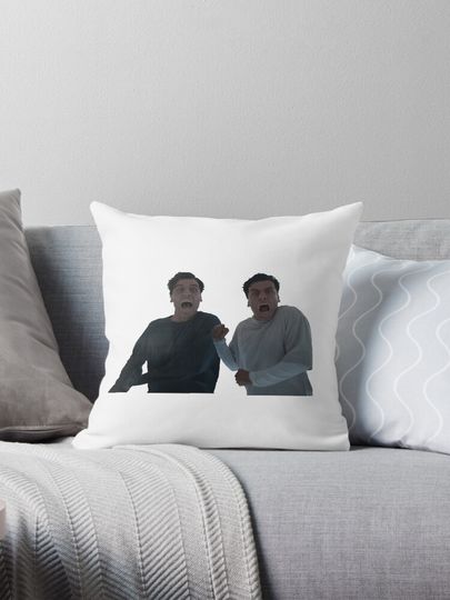 Moon Knight Marc and Steven Scream Pillow