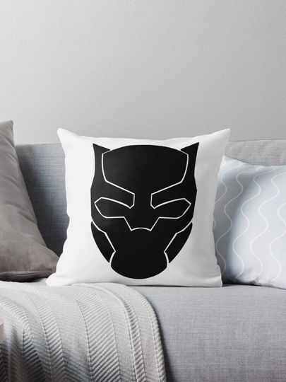Black Panther Mask Pillow